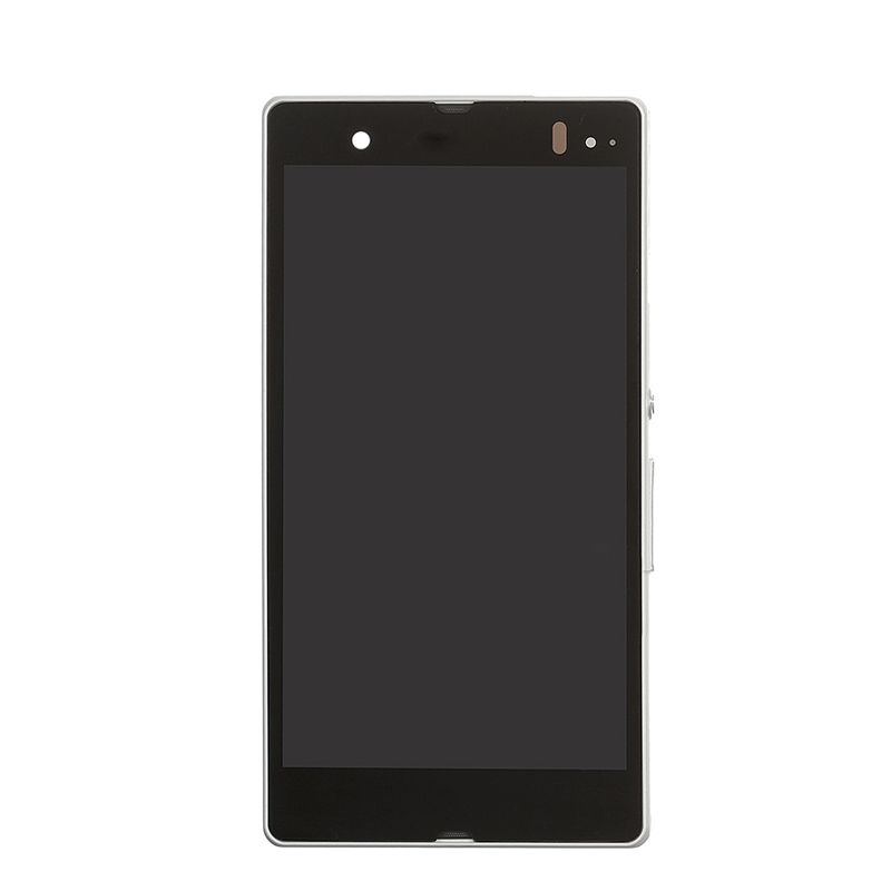 LCD For Sony L36h With Frame White